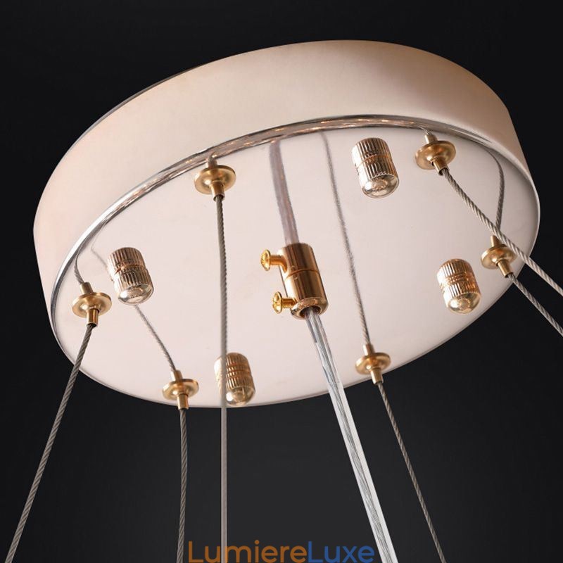 Suspension de luxe postmoderne Lampe suspendue minimaliste moderne
