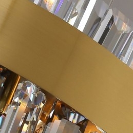 Lustre en verre de luxe de style européen, luminaire suspendu pour salon