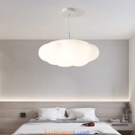 Lampe à suspension créative White Cloud Lampe à suspension créative White Cloud