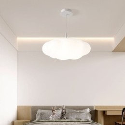 Lampe à suspension créative White Cloud