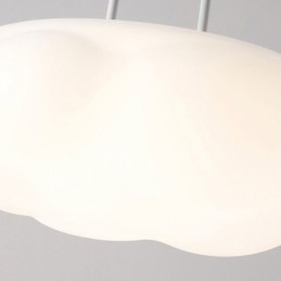 Lampe à suspension créative White Cloud