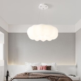 Lampe suspendue nordique créative en forme de citrouille