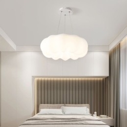 Lampe suspendue nordique créative en forme de citrouille