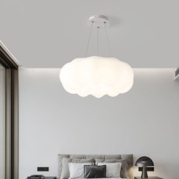 Lampe suspendue nordique créative en forme de citrouille