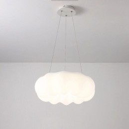 Lampe suspendue nordique créative en forme de citrouille