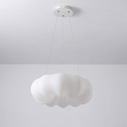 Lampe suspendue nordique créative en forme de citrouille