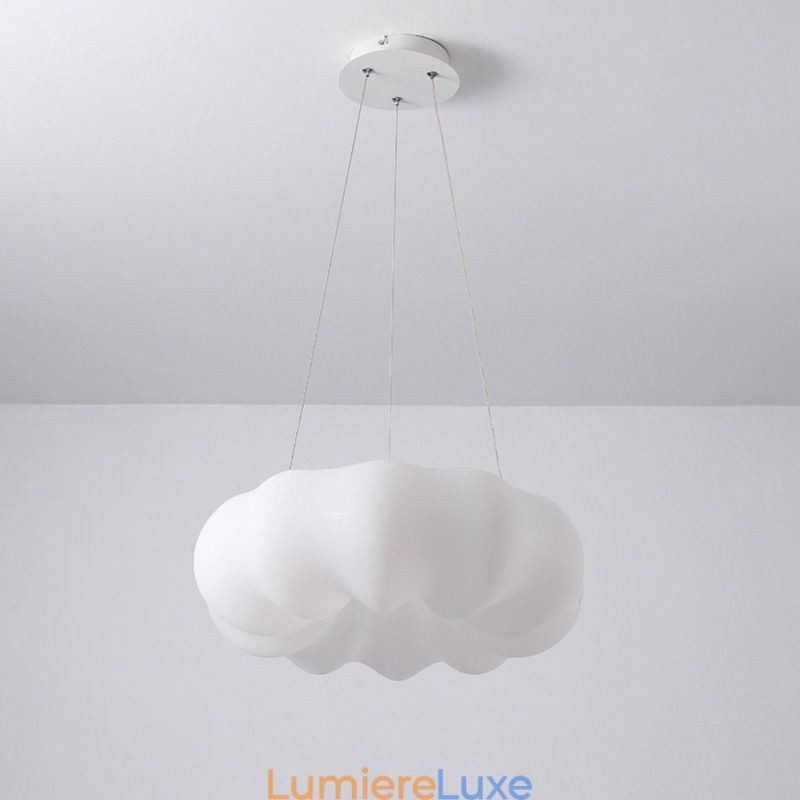 Lampe suspendue nordique créative en forme de citrouille