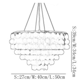 Suspension en coquillage Capiz, lustre rond naturel à plusieurs niveaux