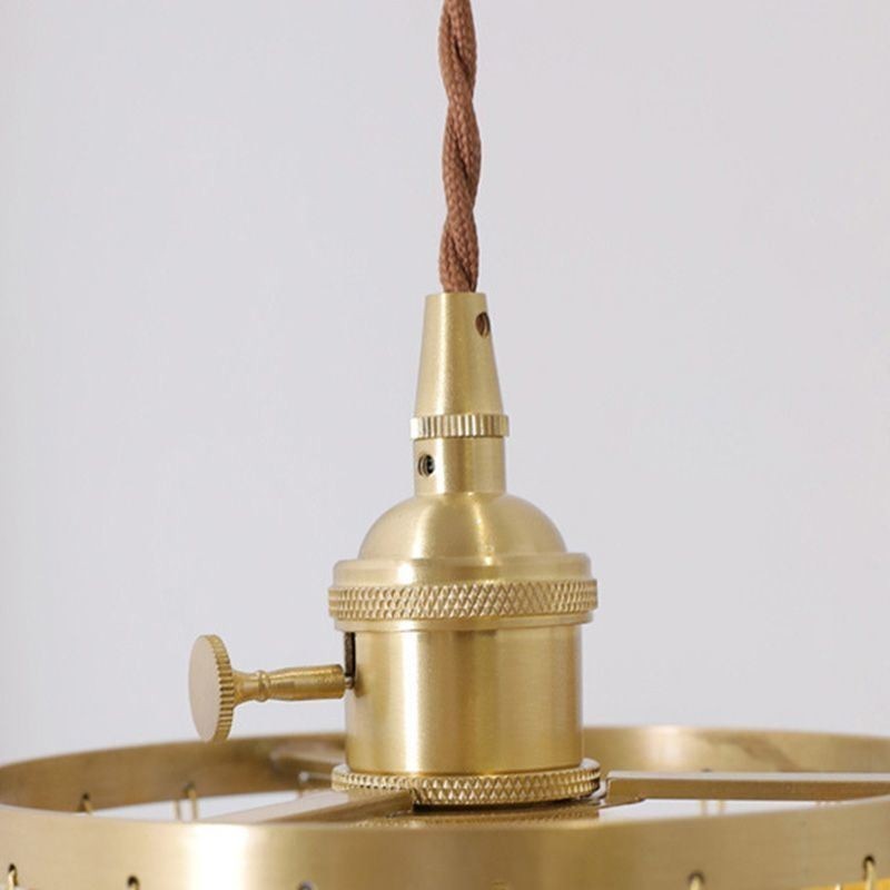 Lustre classique moderne avec abat-jour en coquillage blanc, lampe suspendue, plafonnier