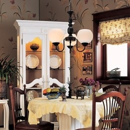 Lustre en bronze de style bougie classique traditionnel
