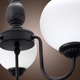 Lustre en bronze de style bougie classique traditionnel