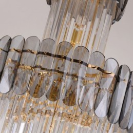 Grand plafonnier à suspension européenne