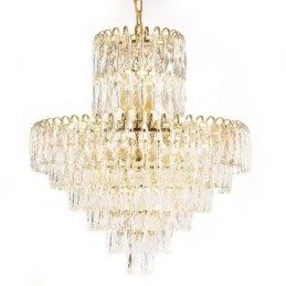Suspension en cristal moderne, plafonniers contemporains