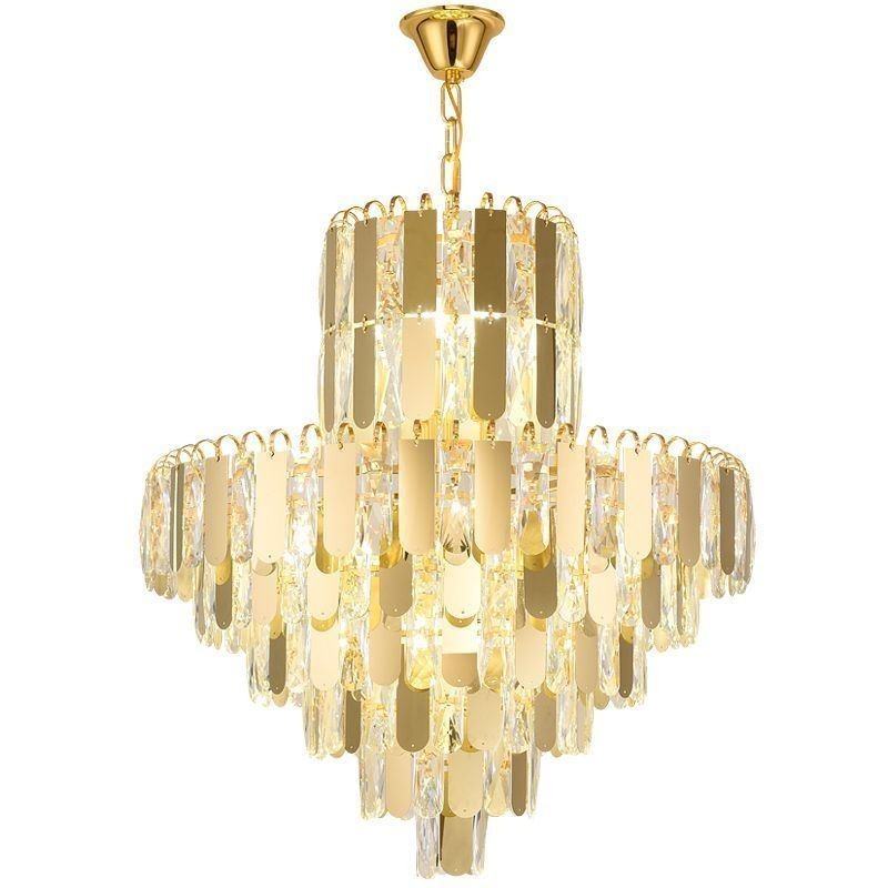 Suspension en cristal moderne, plafonniers contemporains