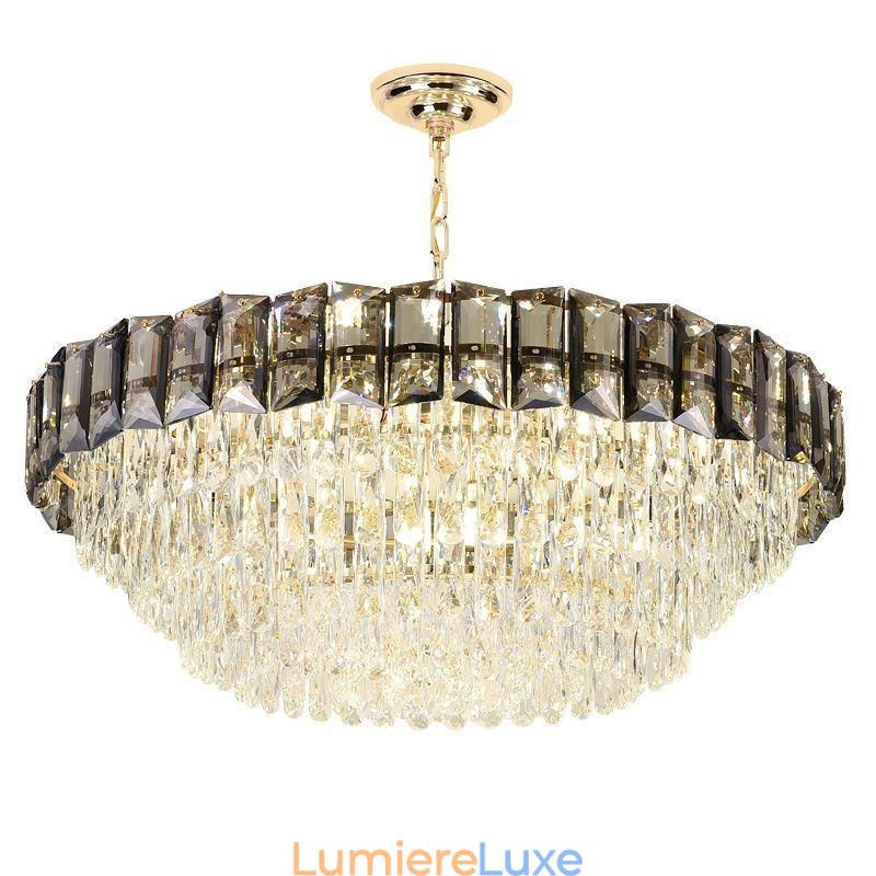 Suspension en cristal, plafonniers contemporains