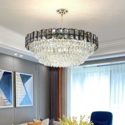 Suspension en cristal, plafonniers contemporains