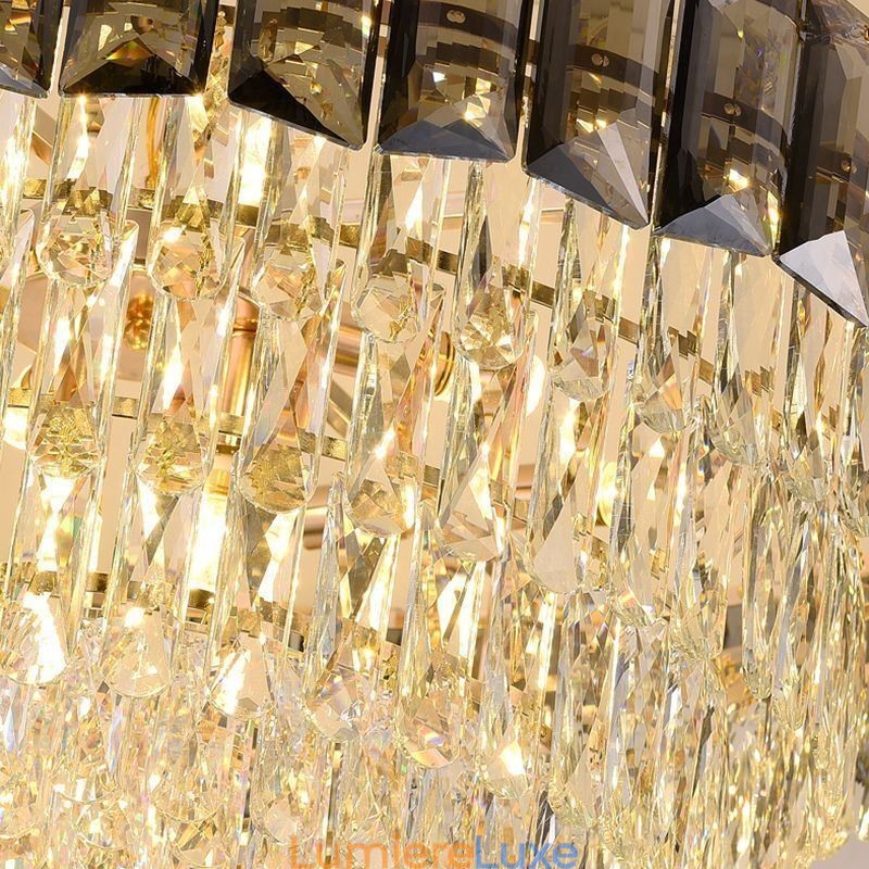 Suspension en cristal, plafonniers contemporains