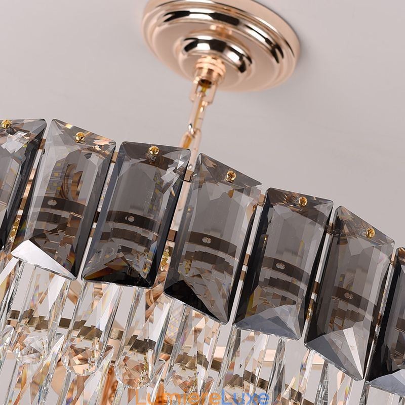 Suspension en cristal, plafonniers contemporains