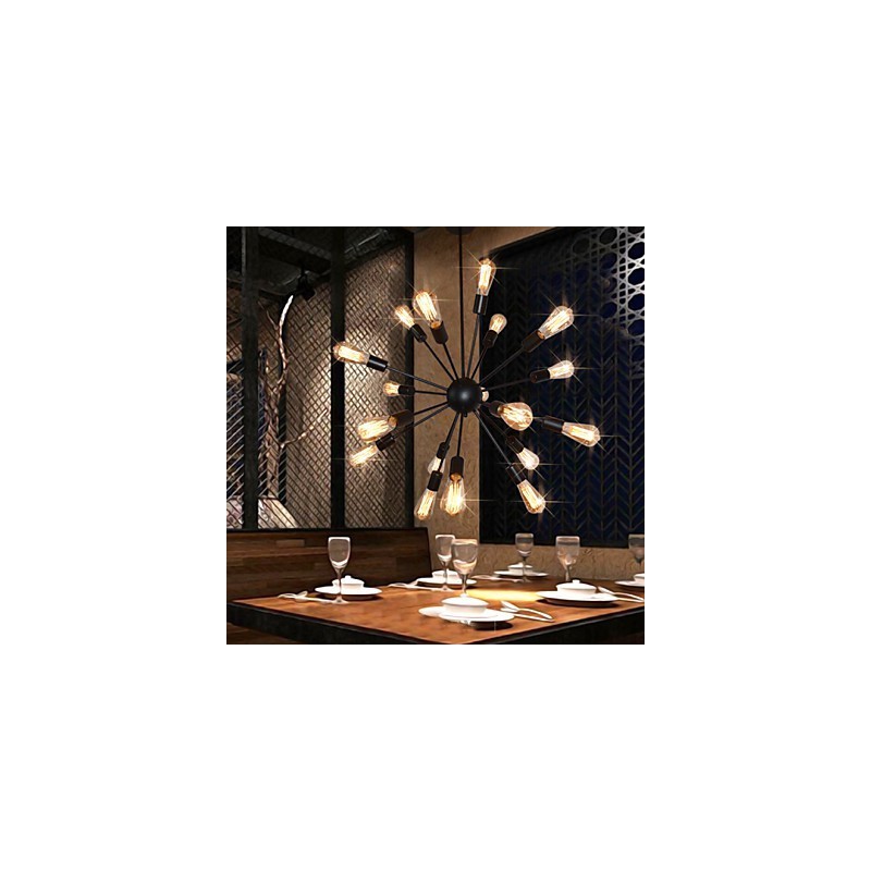 Lustre en métal et laiton antique Country Designers
