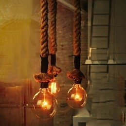 Lustre Mini Style Traditionnel Classique Suspension en Verre