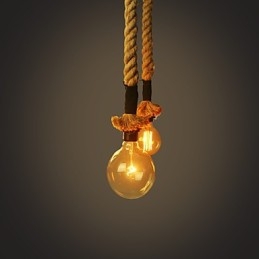 Lustre Mini Style Traditionnel Classique Suspension en Verre