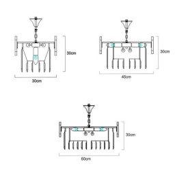 Plafonnier suspendu moderne en cristal K9