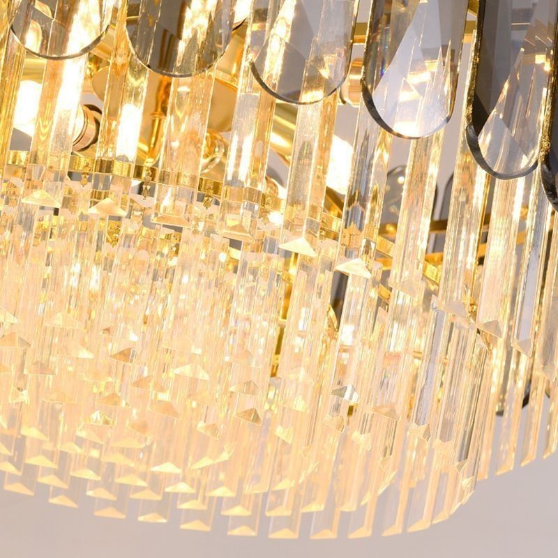 Plafonnier suspendu moderne en cristal K9