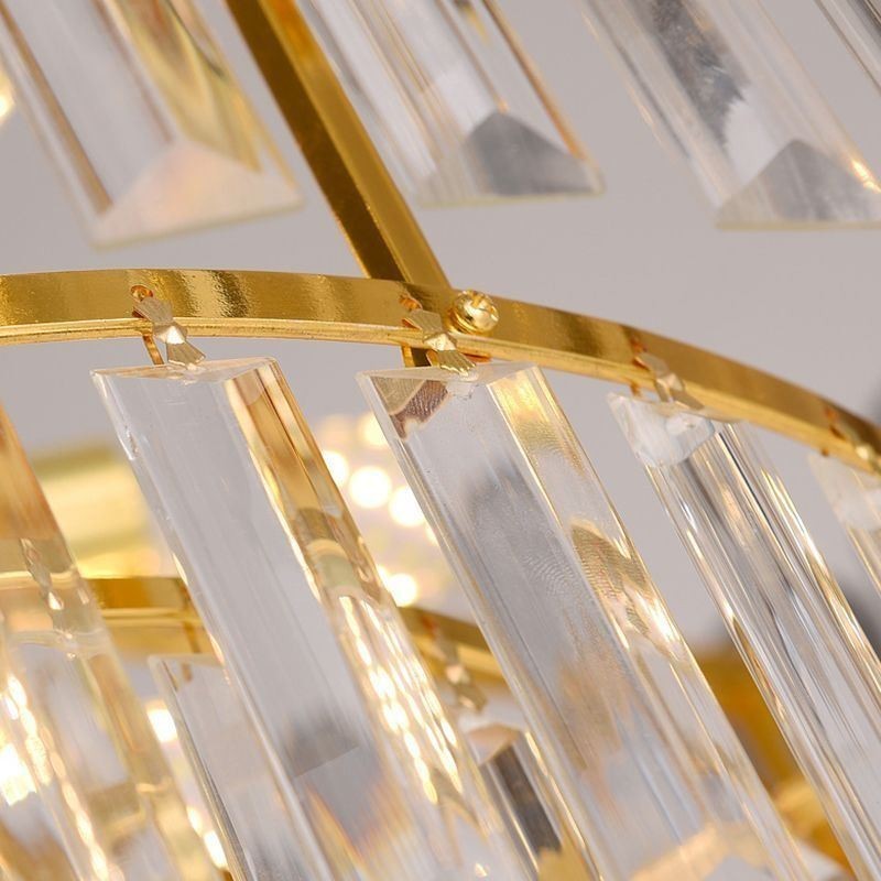 Plafonnier suspendu moderne en cristal K9