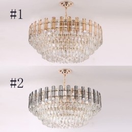 Suspension européenne moderne en cristal K9