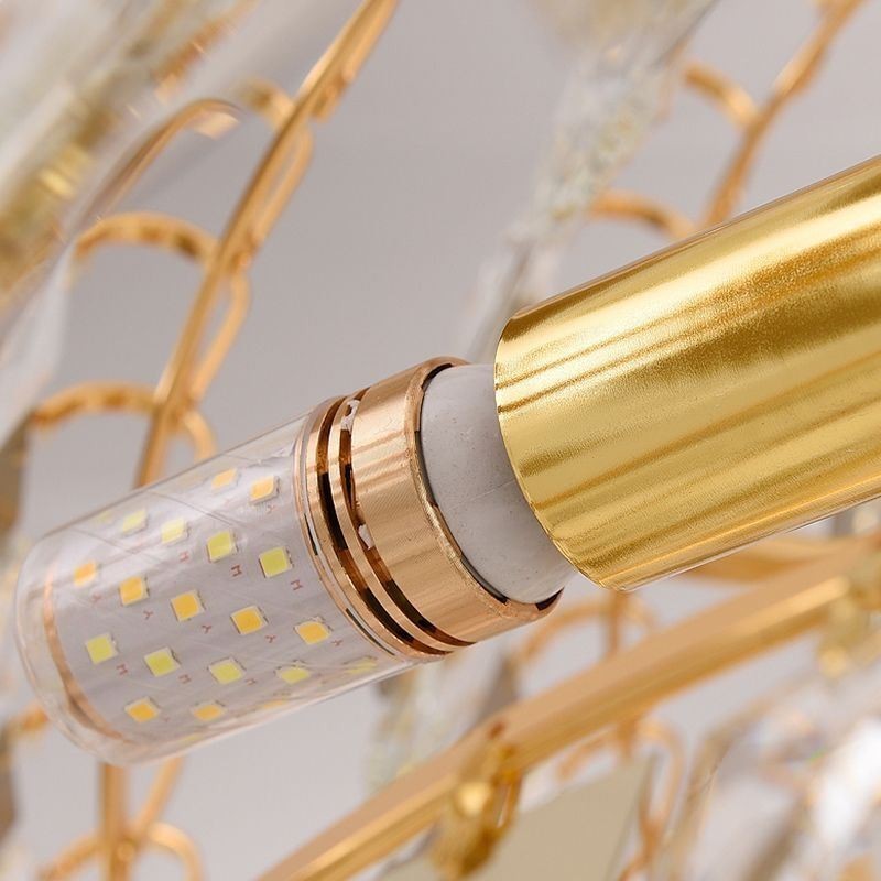 Luminaire suspendu luxueux en cristal