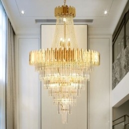 Superbe luminaire suspendu en cristal