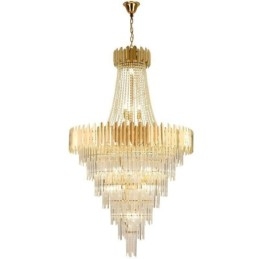 Superbe luminaire suspendu en cristal
