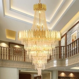 Superbe luminaire suspendu en cristal
