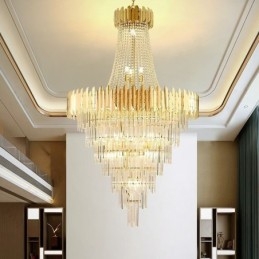 Superbe luminaire suspendu en cristal