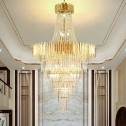 Superbe luminaire suspendu en cristal