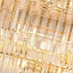 Superbe luminaire suspendu en cristal