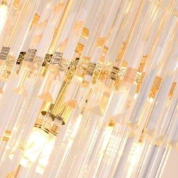 Plafonnier suspendu moderne en cristal K9