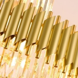 Plafonnier suspendu moderne en cristal K9