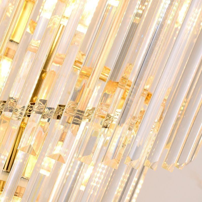 Suspension de luxe Grande lampe suspendue 12 16 18 lumières