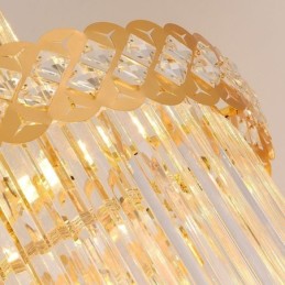 Suspension de luxe Grande lampe suspendue 12 16 18 lumières