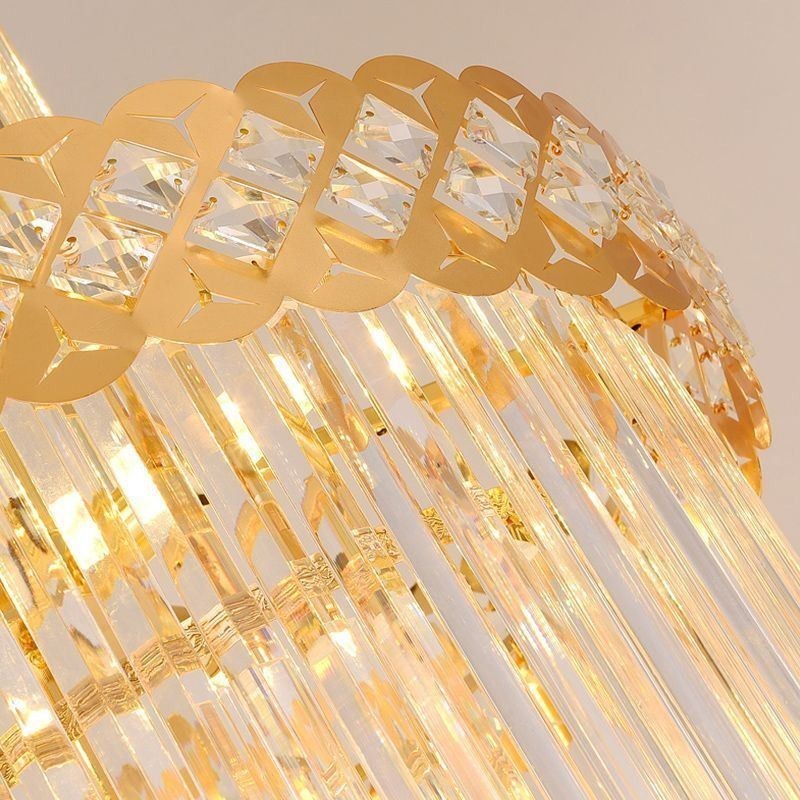 Suspension de luxe Grande lampe suspendue 12 16 18 lumières