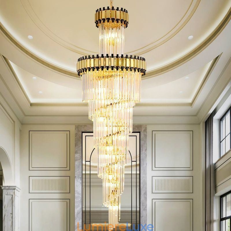Suspension en cristal moderne et spectaculaire K9