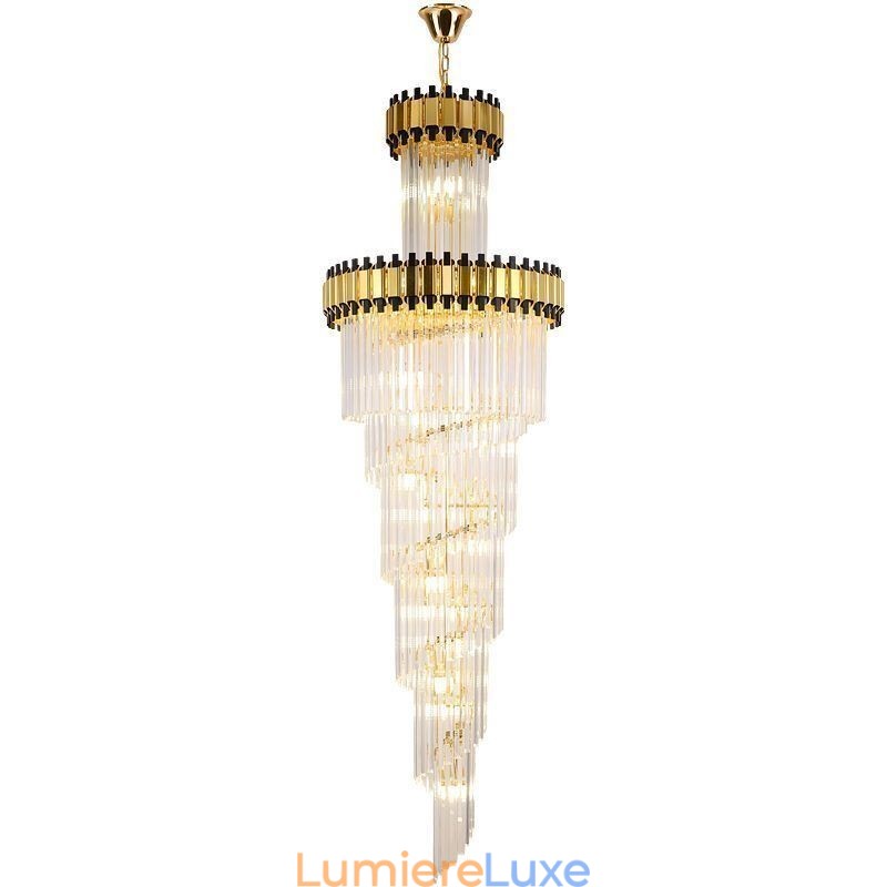 Suspension en cristal moderne et spectaculaire K9