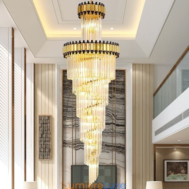 Suspension en cristal moderne et spectaculaire K9