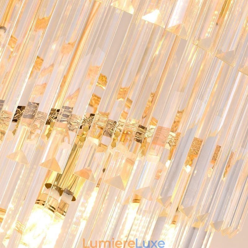 Suspension en cristal moderne et spectaculaire K9