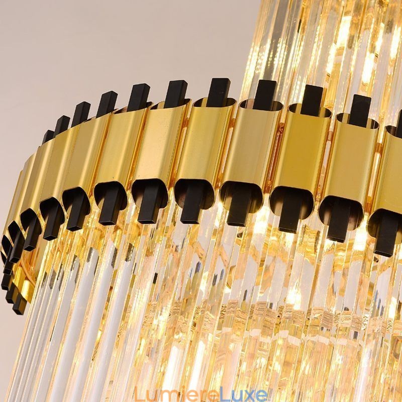 Suspension en cristal moderne et spectaculaire K9