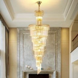 Plafonnier moderne en cristal