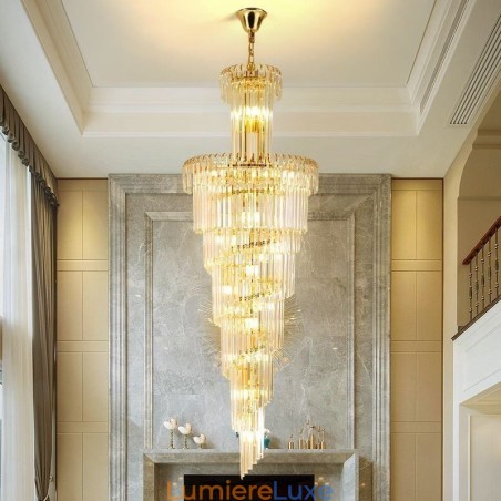 Plafonnier moderne en cristal