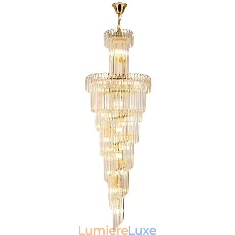 Plafonnier moderne en cristal