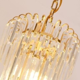 Plafonnier moderne en cristal